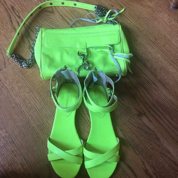 Rebecca Minkoff Handbags - Rebecca Minkoff Purse & Sandal Set